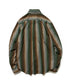 MR.OLIVE/RAYON TWILL STRIPE / REGULAR COLLAR SHIRT ミスターオリーブ/レーヨンツイルストライプ / レギュラーカラーシャツ